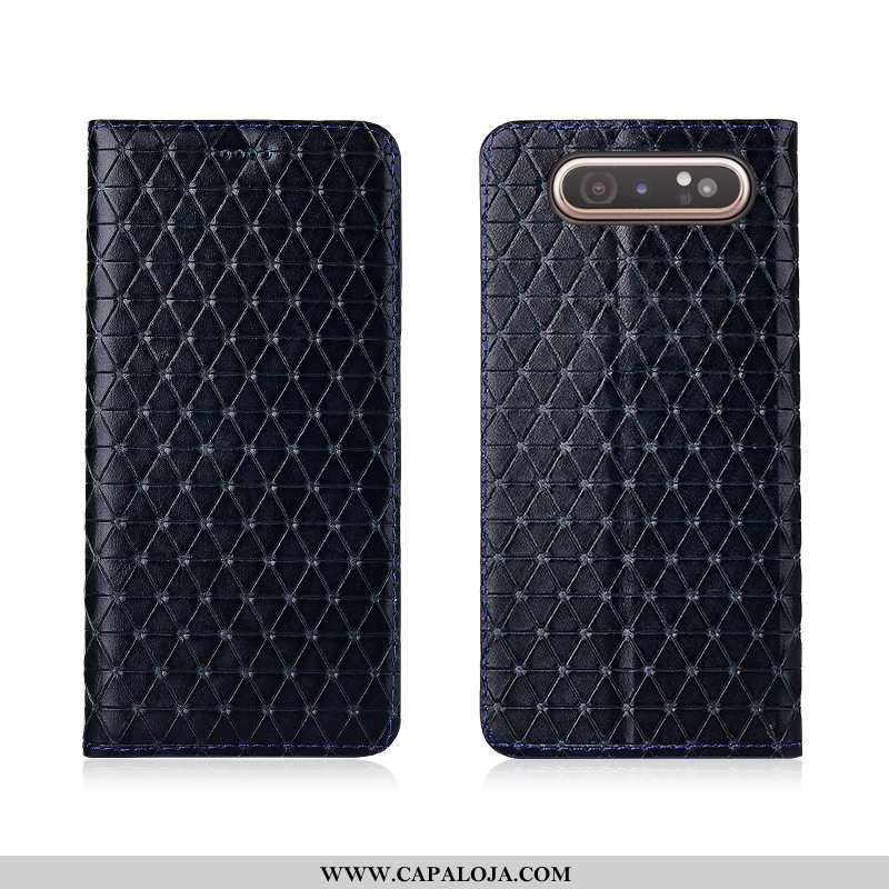 Capa Samsung Galaxy A80 Couro Genuíno Capas Antiqueda Nova Rosa, Samsung Galaxy A80 Couro Baratas