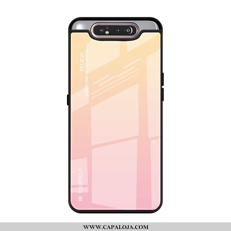 Capa Samsung Galaxy A80 Criativas Cases Capas Gradiente Roxo, Samsung Galaxy A80 Protetoras Baratas