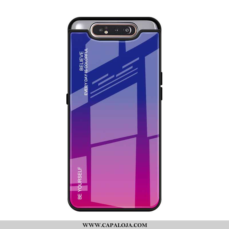 Capa Samsung Galaxy A80 Criativas Cases Capas Gradiente Roxo, Samsung Galaxy A80 Protetoras Baratas