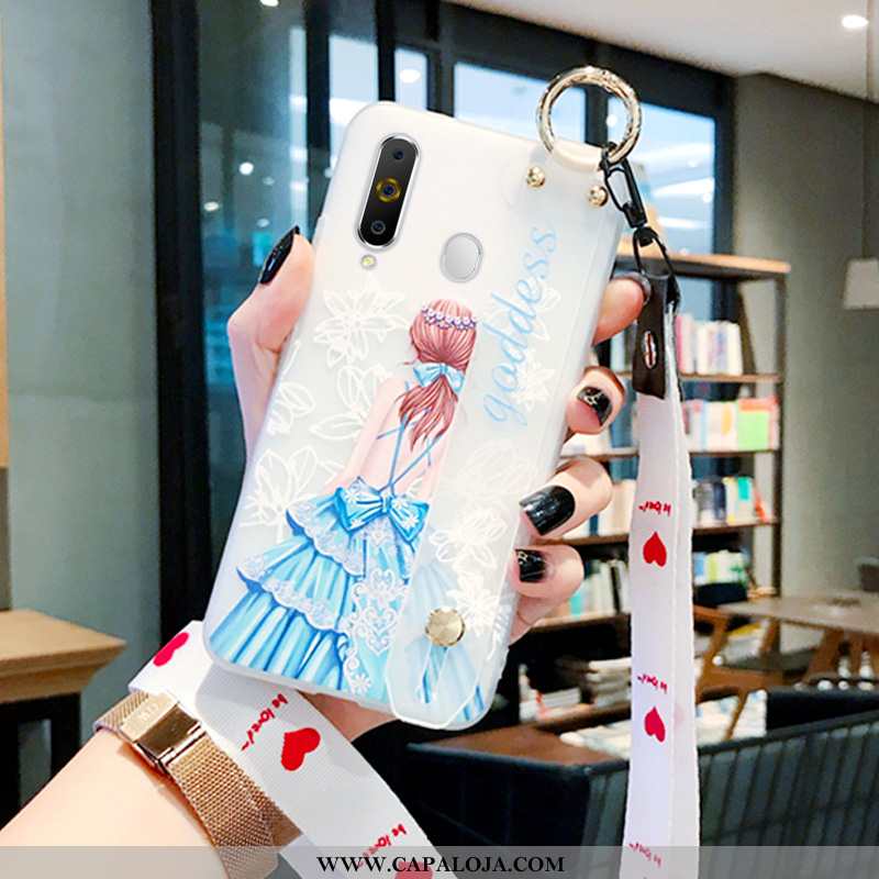 Capa Samsung Galaxy A8s Criativas Branco Antiqueda Malha, Capas Samsung Galaxy A8s Protetoras Promoç