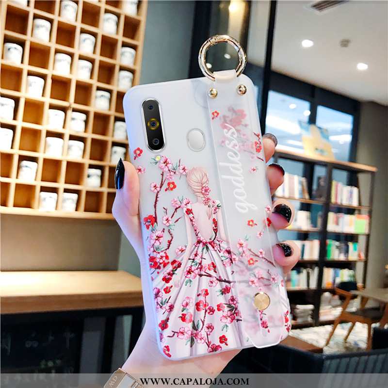 Capa Samsung Galaxy A8s Criativas Branco Antiqueda Malha, Capas Samsung Galaxy A8s Protetoras Promoç