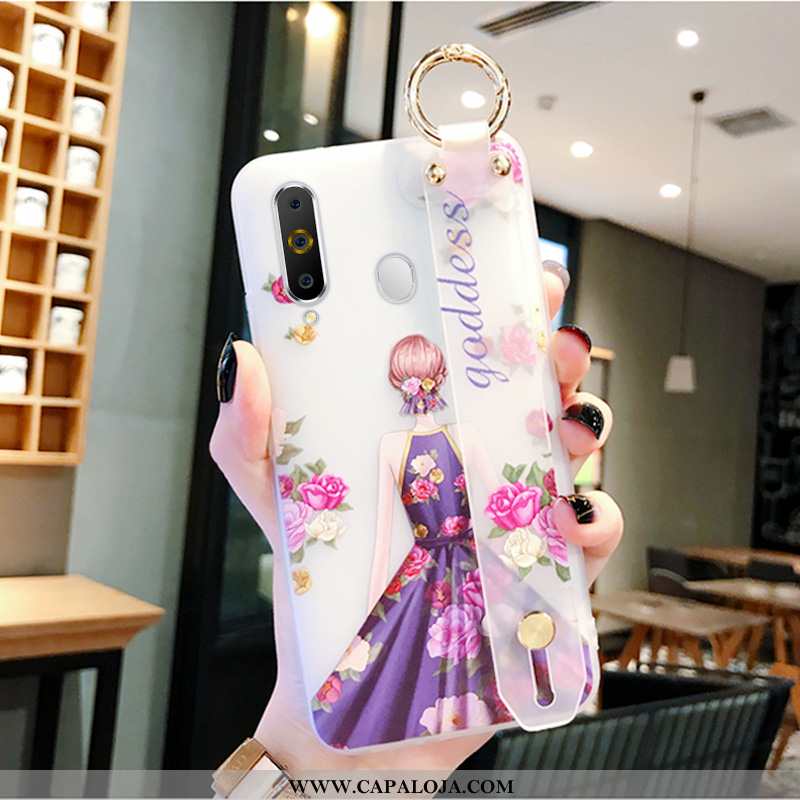 Capa Samsung Galaxy A8s Criativas Branco Antiqueda Malha, Capas Samsung Galaxy A8s Protetoras Promoç