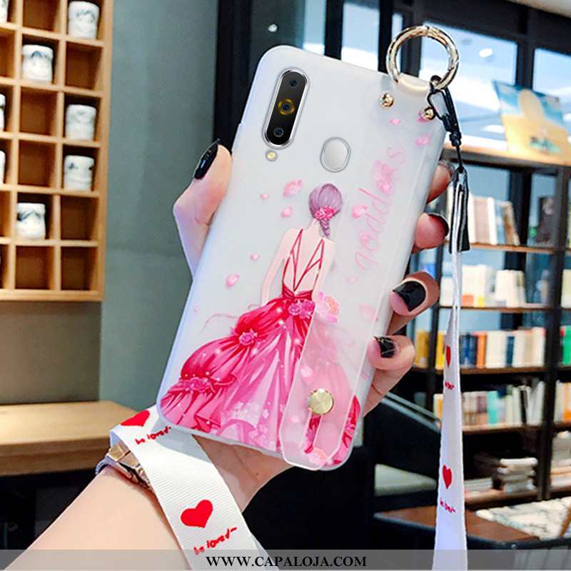 Capa Samsung Galaxy A8s Criativas Branco Antiqueda Malha, Capas Samsung Galaxy A8s Protetoras Promoç