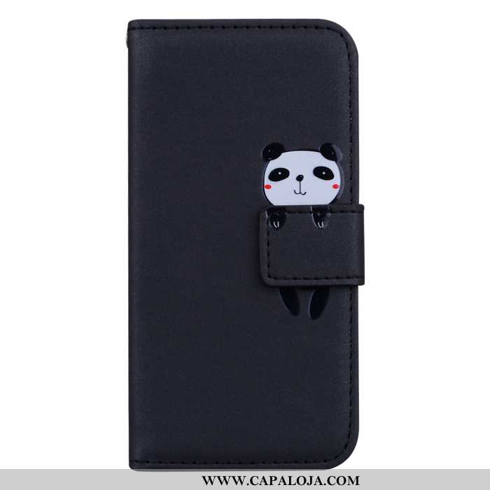 Capa Samsung Galaxy A8s Desenho Animado Antiqueda Cover Capas Laranja, Samsung Galaxy A8s Couro Bara