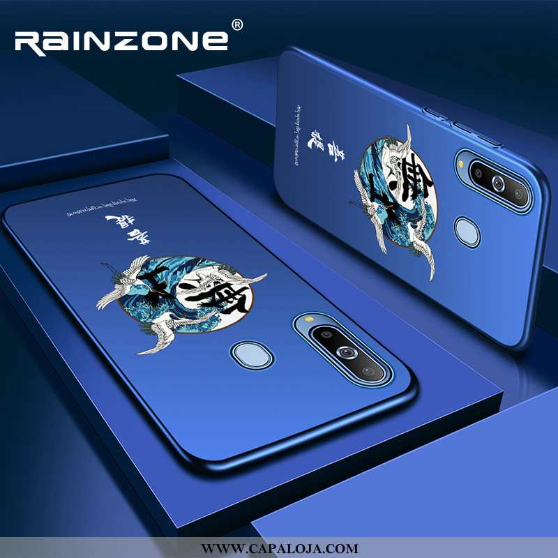 Capa Samsung Galaxy A8s Personalizado Fosco Feminino Capas Azul, Samsung Galaxy A8s Criativas Barato