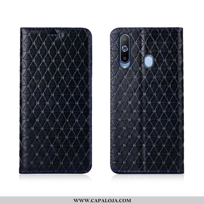 Capa Samsung Galaxy A8s Protetoras Masculino Xadrez Cover Preto, Capas Samsung Galaxy A8s Silicone B