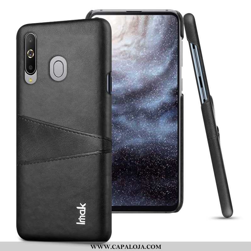 Capa Samsung Galaxy A8s Protetoras Preto Resistente Telemóvel, Capas Samsung Galaxy A8s Couro Barata