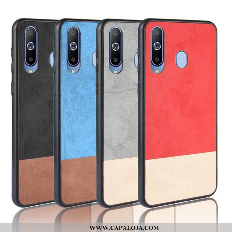 Capa Samsung Galaxy A8s Protetoras Telemóvel Vermelha Colorblock Vermelho, Capas Samsung Galaxy A8s 