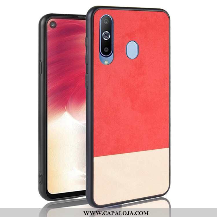 Capa Samsung Galaxy A8s Protetoras Telemóvel Vermelha Colorblock Vermelho, Capas Samsung Galaxy A8s 