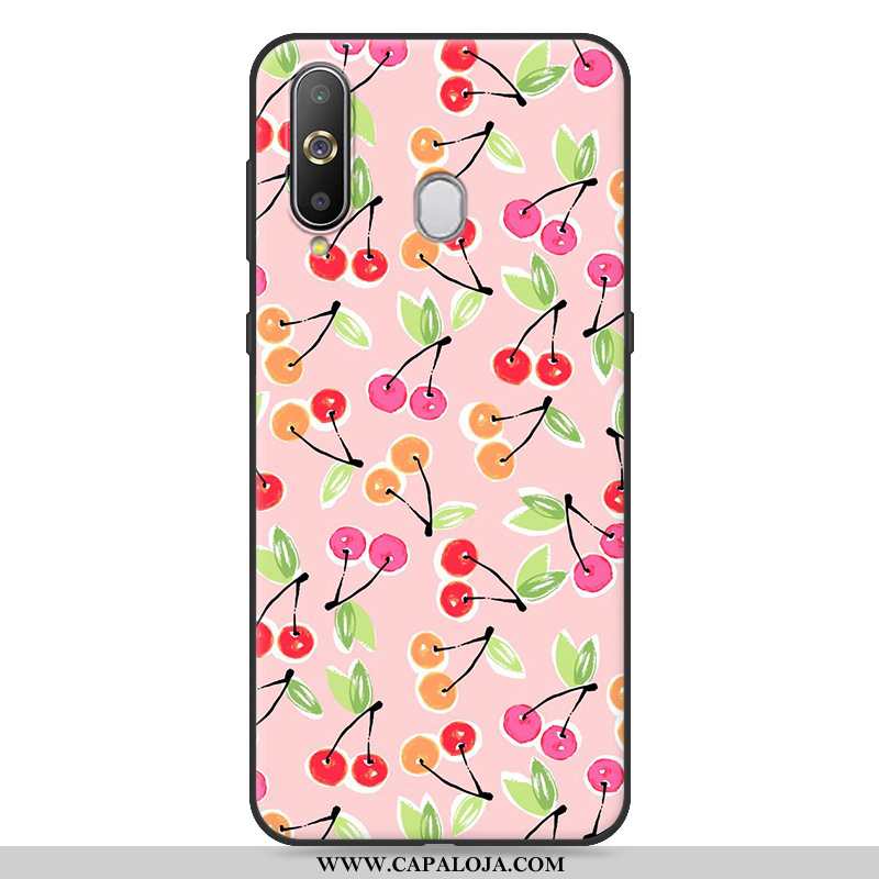 Capa Samsung Galaxy A8s Silicone Soft Amarelo Feminino, Capas Samsung Galaxy A8s Desenho Animado Pro