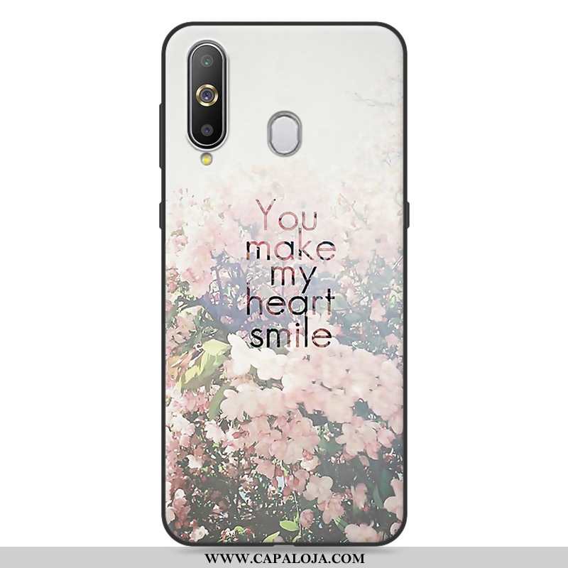 Capa Samsung Galaxy A8s Silicone Soft Amarelo Feminino, Capas Samsung Galaxy A8s Desenho Animado Pro