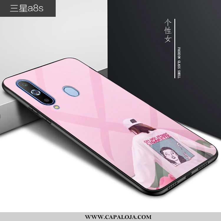 Capa Samsung Galaxy A8s Vidro Antiqueda Azul Cases, Capas Samsung Galaxy A8s Personalizado Baratas