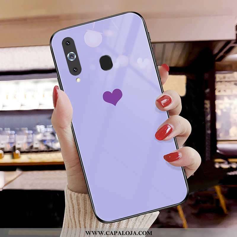 Capa Samsung Galaxy A8s Vidro Completa Cases Capas Verde, Samsung Galaxy A8s Tendencia Baratas