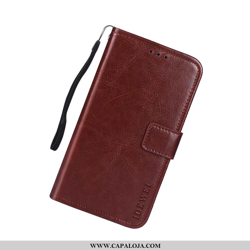 Capa Samsung Galaxy A90 5g Carteira Criativas Cola Capas Castanho, Samsung Galaxy A90 5g Couro Compr