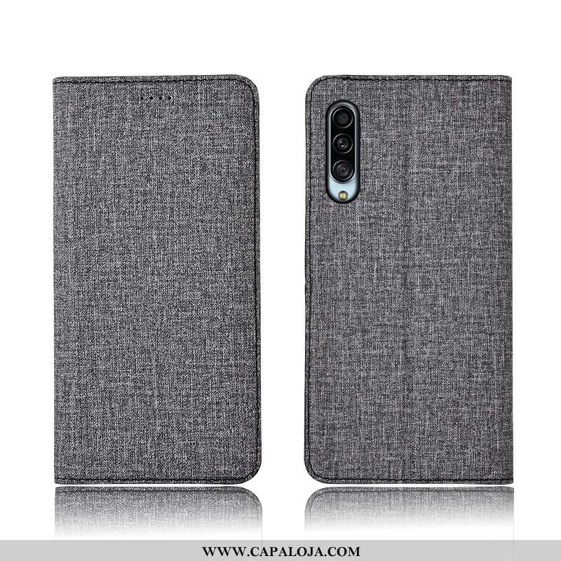 Capa Samsung Galaxy A90 5g Couro Masculino Antiqueda Completa Azul, Capas Samsung Galaxy A90 5g Prot