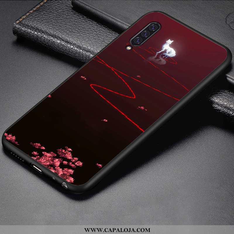 Capa Samsung Galaxy A90 5g Desenho Animado Vermelha Pintado Capas Vermelho, Samsung Galaxy A90 5g Pr