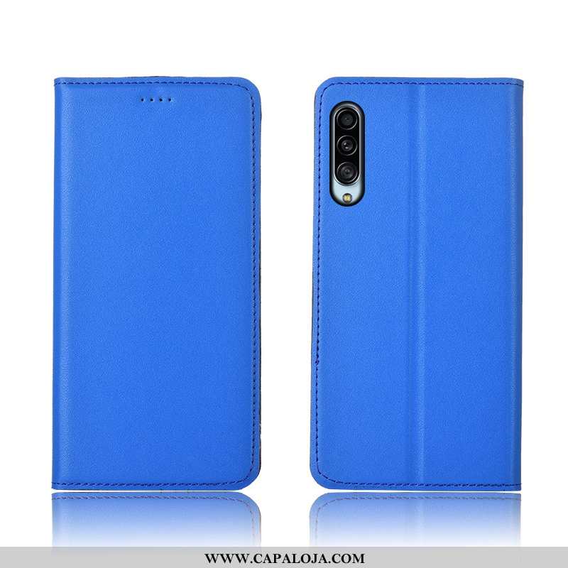 Capa Samsung Galaxy A90 5g Silicone Capas Masculino Couro Azul, Samsung Galaxy A90 5g Fosco Baratas