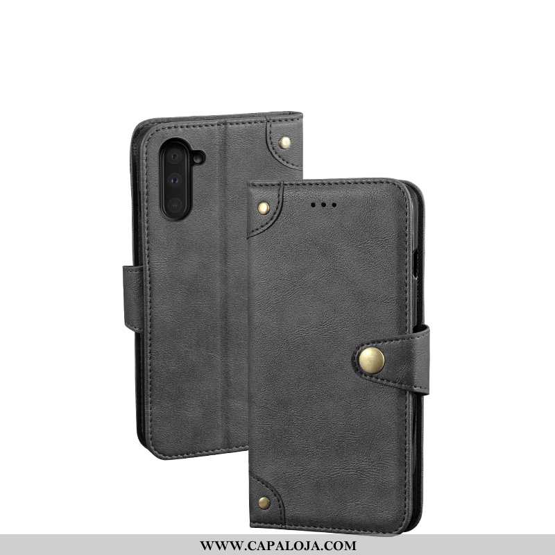 Capa Samsung Galaxy Note 10 Carteira Capas Cases Telemóvel Bordô, Samsung Galaxy Note 10 Couro Promo