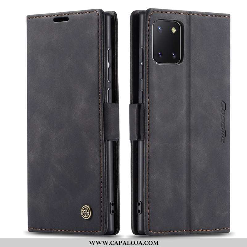 Capa Samsung Galaxy Note 10 Lite Couro Cases Antiqueda Caqui, Capas Samsung Galaxy Note 10 Lite Cria