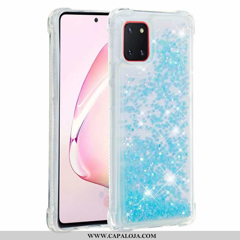 Capa Samsung Galaxy Note 10 Lite Soft Cases Vermelha Capas Rosa, Samsung Galaxy Note 10 Lite Cola Ba