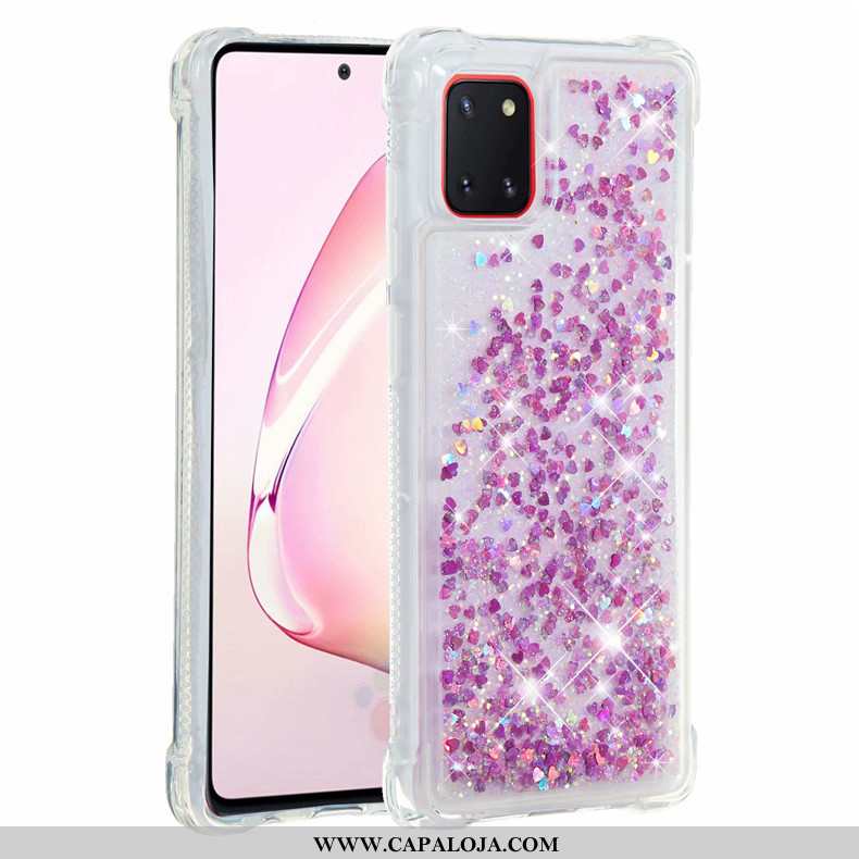 Capa Samsung Galaxy Note 10 Lite Soft Cases Vermelha Capas Rosa, Samsung Galaxy Note 10 Lite Cola Ba