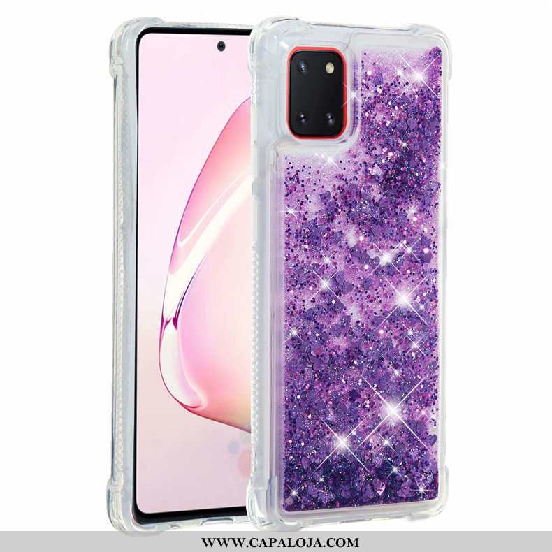 Capa Samsung Galaxy Note 10 Lite Soft Cases Vermelha Capas Rosa, Samsung Galaxy Note 10 Lite Cola Ba