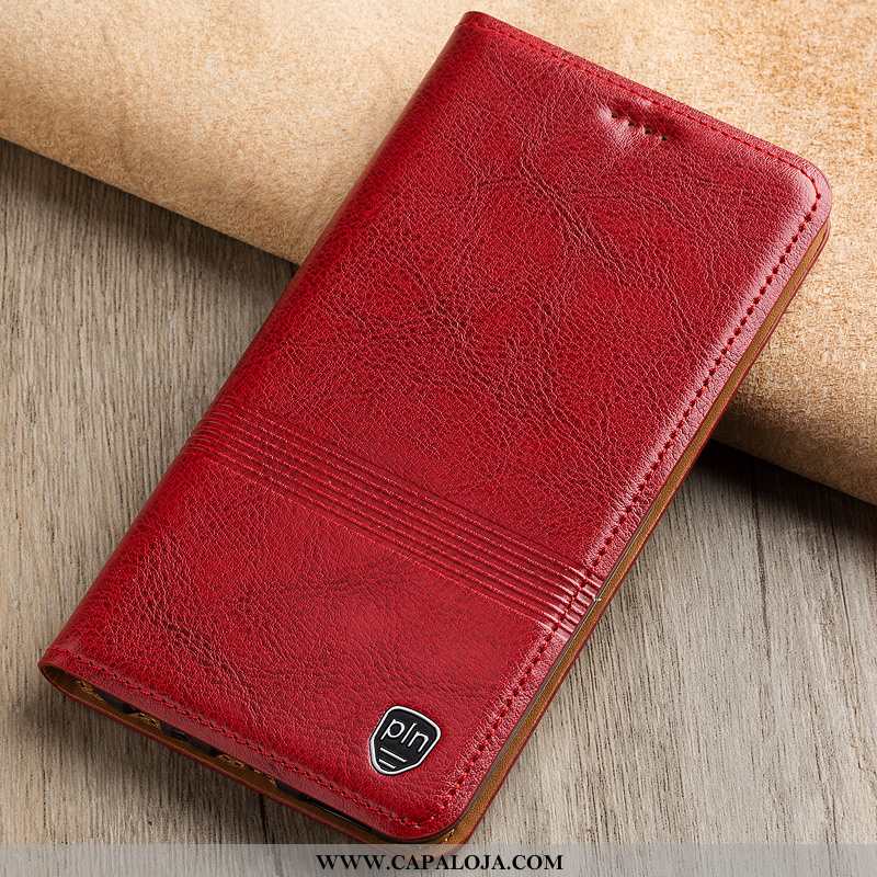 Capa Samsung Galaxy Note 10 Protetoras Cases Capas Cover Castanho, Samsung Galaxy Note 10 Couro Legi