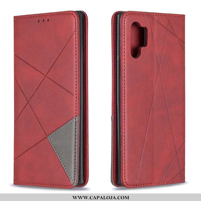 Capa Samsung Galaxy Note 10+ Protetoras Lisas Minimalista Cinza, Capas Samsung Galaxy Note 10+ Corda