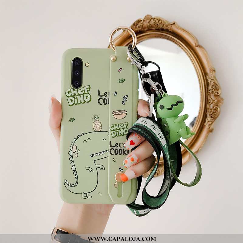 Capa Samsung Galaxy Note 10 Slim Cases Completa Pequena Verde, Capas Samsung Galaxy Note 10 Soft Com