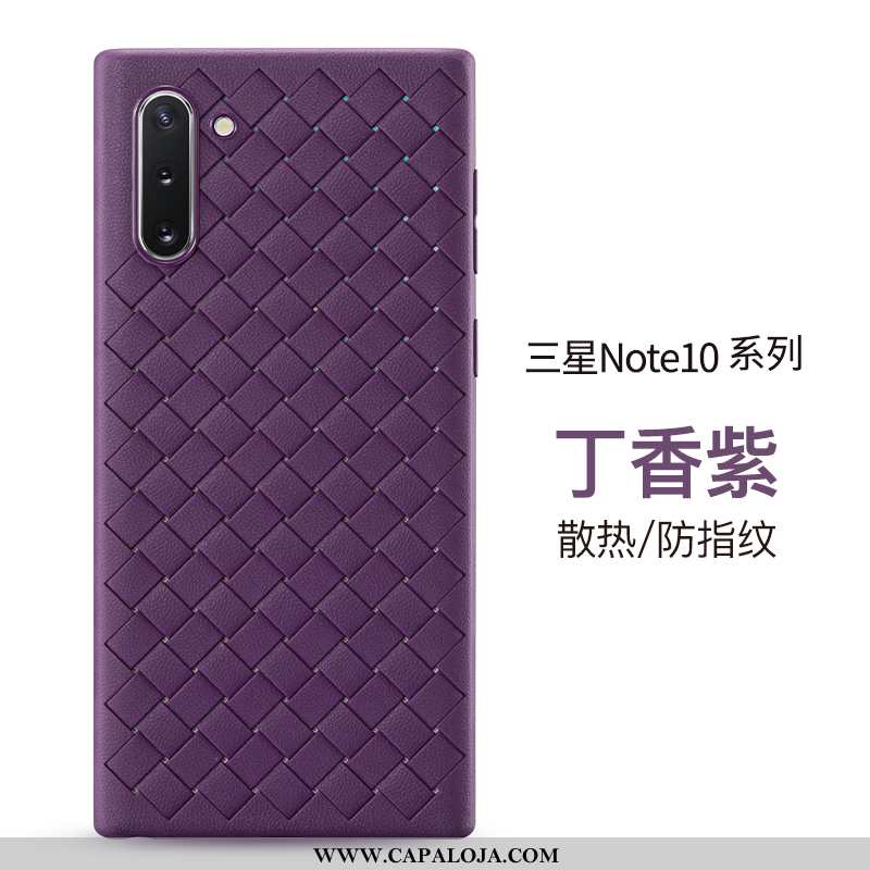 Capa Samsung Galaxy Note 10 Tendencia Protetoras Masculino Roxa Roxo, Capas Samsung Galaxy Note 10 S