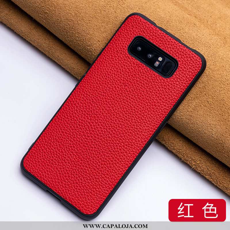 Capa Samsung Galaxy Note 8 Luxo Feminino Protetoras De Grau Vermelho, Capas Samsung Galaxy Note 8 Co