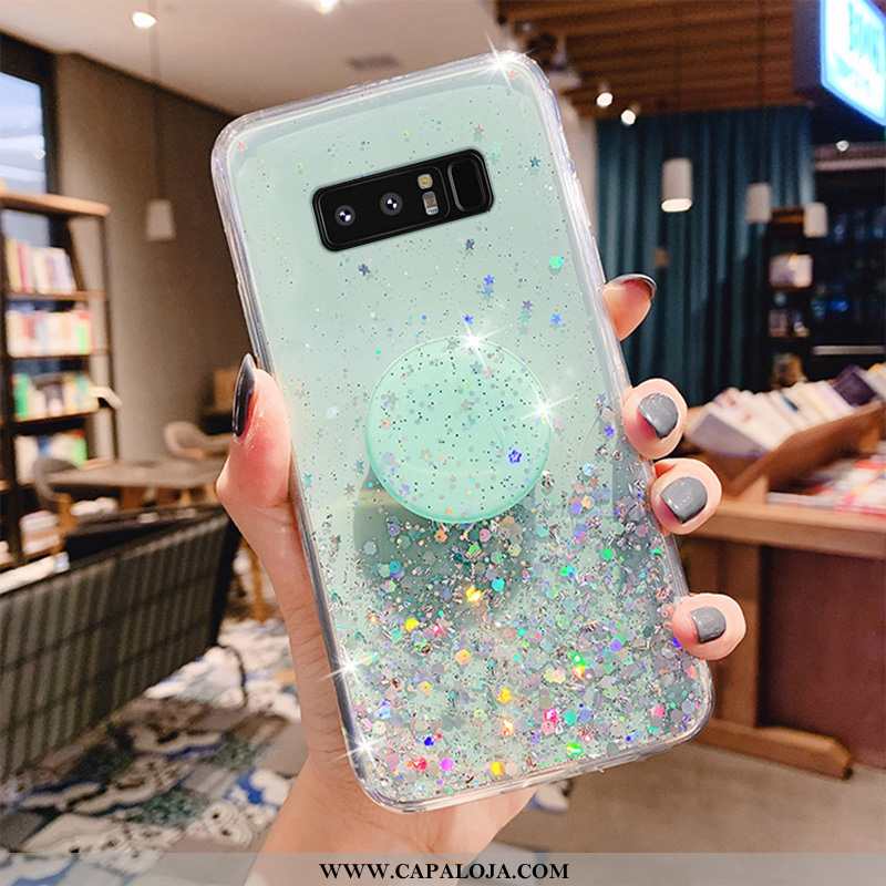 Capa Samsung Galaxy Note 8 Protetoras Feminino Personalizada Verde, Capas Samsung Galaxy Note 8 Luxo