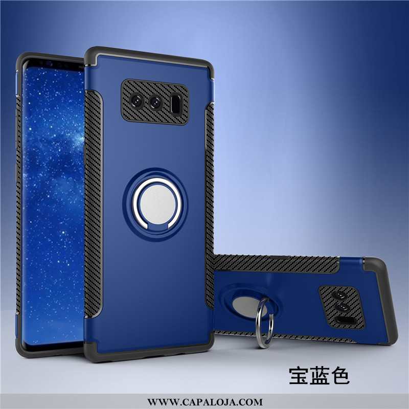 Capa Samsung Galaxy Note 8 Protetoras Telemóvel Azul Escuro Masculino, Capas Samsung Galaxy Note 8 B