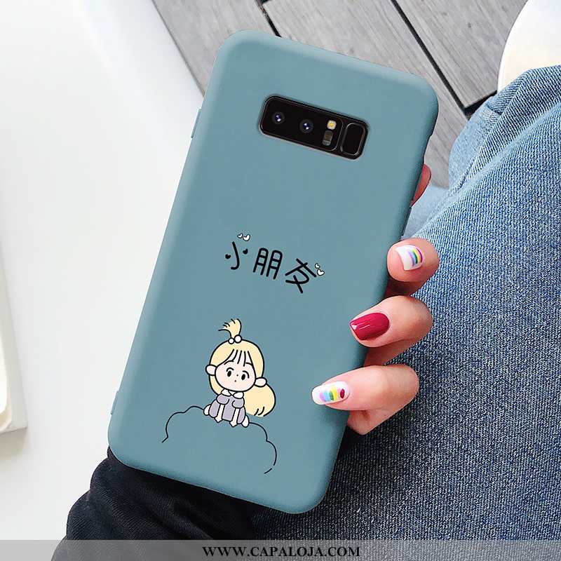 Capa Samsung Galaxy Note 8 Slim Fofas Azul Vermelha, Capas Samsung Galaxy Note 8 Soft Venda