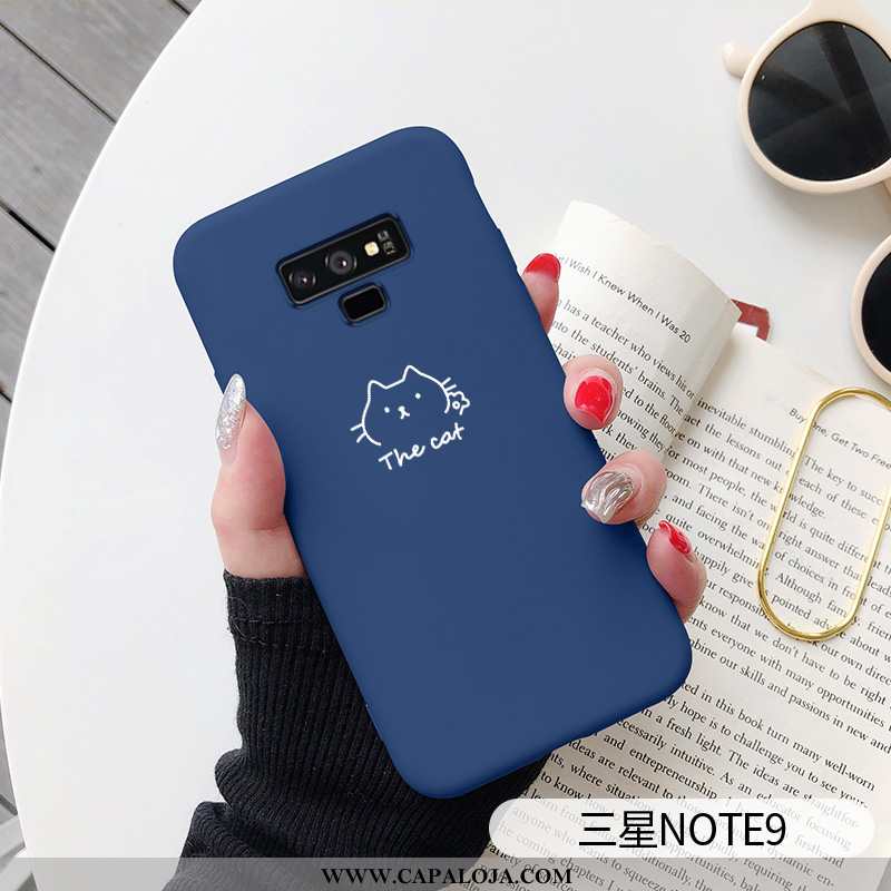 Capa Samsung Galaxy Note 9 Bonitos Antiqueda Capas Vermelha Azul Escuro, Samsung Galaxy Note 9 Tende