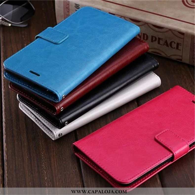 Capa Samsung Galaxy Note 9 Couro Antiqueda Feminino Capas Azul, Samsung Galaxy Note 9 Tendencia Vend