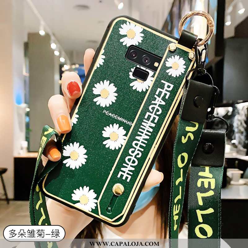 Capa Samsung Galaxy Note 9 Personalizada Verde Estilosas Completa, Capas Samsung Galaxy Note 9 Tende