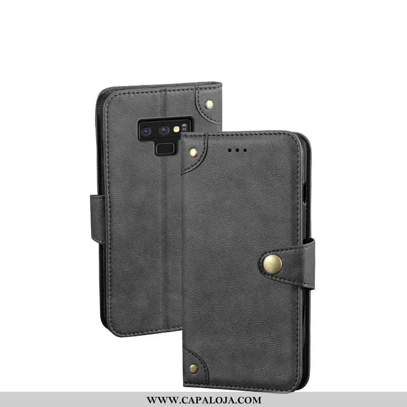 Capa Samsung Galaxy Note 9 Protetoras Capas Telemóvel Tendencia Preto, Samsung Galaxy Note 9 Silicon