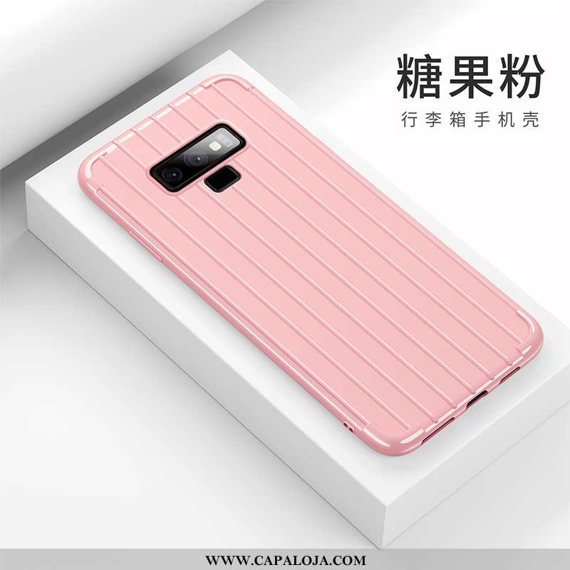 Capa Samsung Galaxy Note 9 Silicone Capas Franja Protetoras Rosa, Samsung Galaxy Note 9 Personalizad