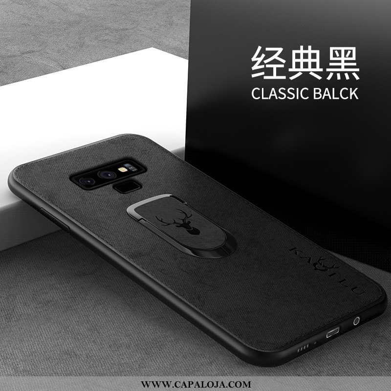 Capa Samsung Galaxy Note 9 Silicone Malha Antiqueda Completa Cinza, Capas Samsung Galaxy Note 9 Fosc