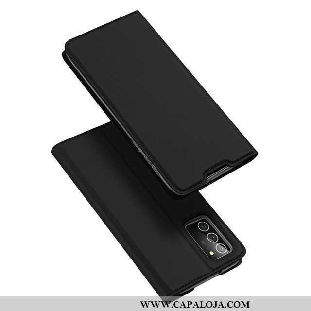 Capa Samsung Galaxy Note20 Couro Cover Capas Slim Preto, Samsung Galaxy Note20 Super Comprar