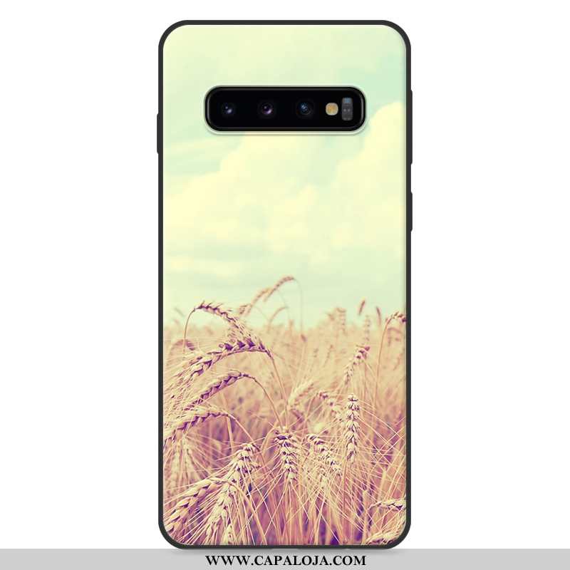 Capa Samsung Galaxy S10 Desenho Animado Branco Protetoras Feminino, Capas Samsung Galaxy S10 Bonitos