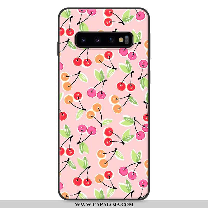 Capa Samsung Galaxy S10 Desenho Animado Branco Protetoras Feminino, Capas Samsung Galaxy S10 Bonitos