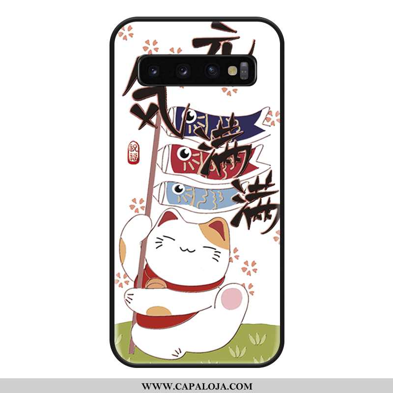 Capa Samsung Galaxy S10+ Desenho Animado Masculino Estilosas Midi Rosa, Capas Samsung Galaxy S10+ Fo