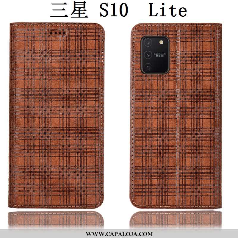 Capa Samsung Galaxy S10 Lite Protetoras Telemóvel Cases Capas Castanho, Samsung Galaxy S10 Lite Cour