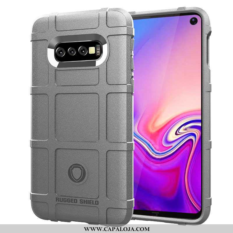 Capa Samsung Galaxy S10+ Personalizado Silicone Protetoras Capas Castanho, Samsung Galaxy S10+ Criat