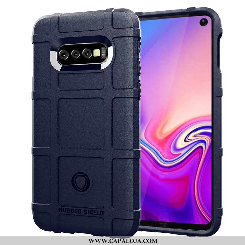 Capa Samsung Galaxy S10+ Personalizado Silicone Protetoras Capas Castanho, Samsung Galaxy S10+ Criat