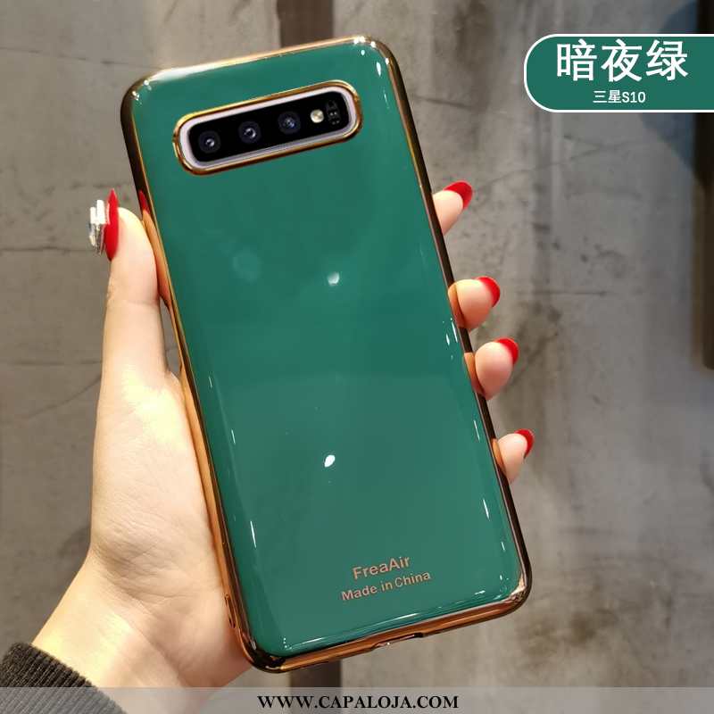 Capa Samsung Galaxy S10+ Slim Verde Original Telemóvel, Capas Samsung Galaxy S10+ Tendencia Venda