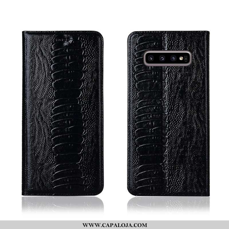 Capa Samsung Galaxy S10+ Soft Masculino Pássaro Telemóvel Castanho, Capas Samsung Galaxy S10+ Protet