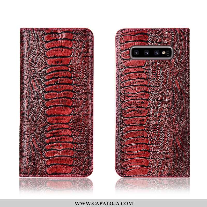 Capa Samsung Galaxy S10+ Soft Masculino Pássaro Telemóvel Castanho, Capas Samsung Galaxy S10+ Protet